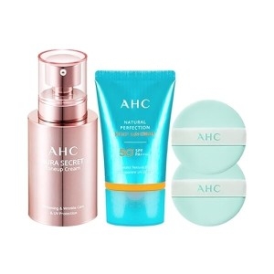 닥터지 AHC 시크릿 톤업크림 50g + 모이스트 선크림 50ml + AHC 퍼프2매_이미지