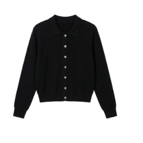 모스트 더 칼라 크롭 니트 가디건 OI01CD007_이미지