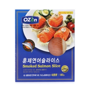 훈제 연어 슬라이스 180g