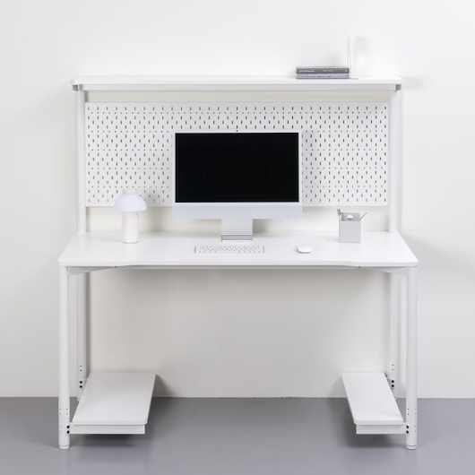 209애비뉴 에보스테이션 타워 타공판 컴퓨터 책상