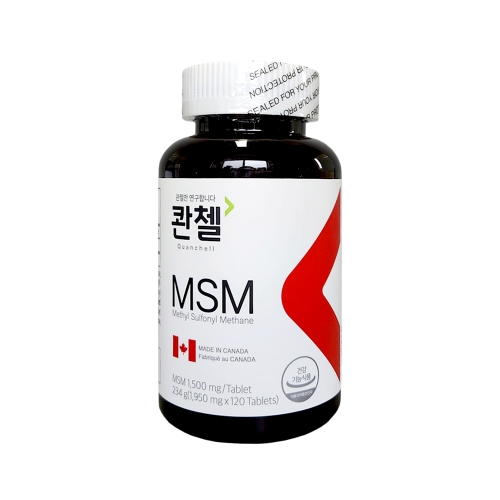 코스맥스바이오 콴첼 MSM 1950mg 120정이미지입니다. 누르면 해당 게시물로 새창이동합니다.