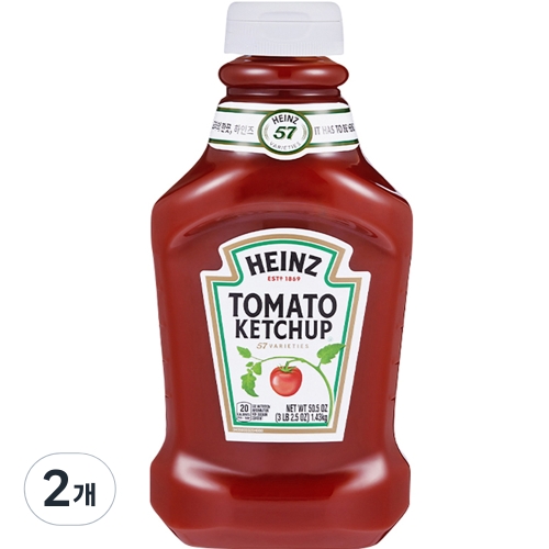 하인즈 토마토케찹 1.43kg (2개)