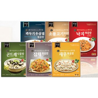 한우물(HAU) <b>볶음밥</b> 6종 27팩