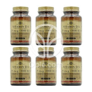 솔가 비타민 D3 1000IU 180캡슐 (6개)_이미지