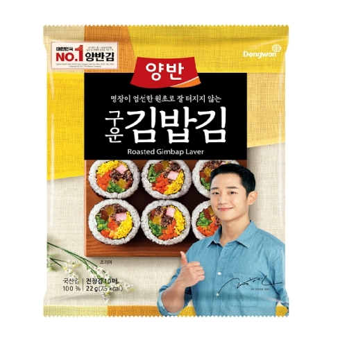 동원F&B 양반 구운 김밥김 10매 22G