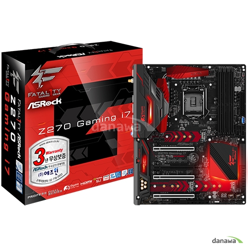 ASRock FATAL1TY Z270 Professional Gaming i7 에즈윈