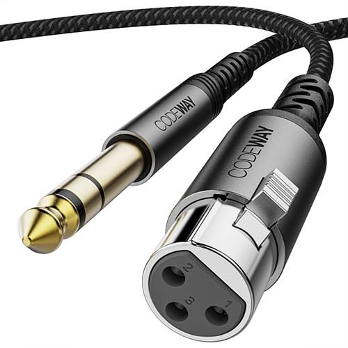 Ƽ���������̿��� �ڵ���� 5.5 to XLR ����ũ ���̺�