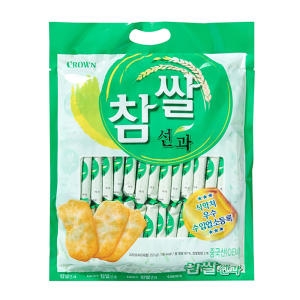 크라운제과 참쌀 선과 253g (5개)