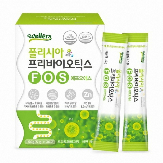 다인내추럴 웰러스 폴리시아 프리바이오틱스 FOS 5g 30포 (1개)