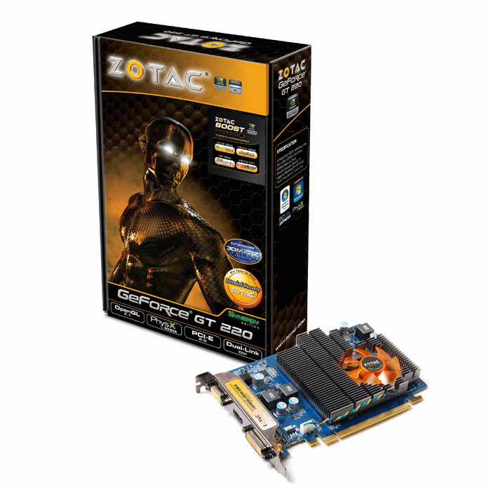 ZOTAC ������ GT220 Synergy 512MB �����ڸ���
