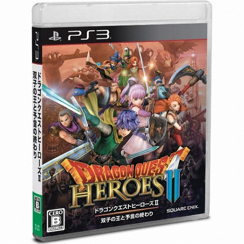 드래곤 퀘스트 히어로즈 2 - 쌍둥이 왕과 예언의 끝 PS3 해외구매,일본판_이미지