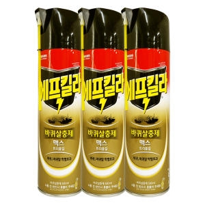 한국존슨 에프킬라 에어로졸 맥스 500ml (3개)