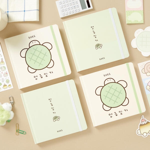 2025 엉금일기 다이어리 그린