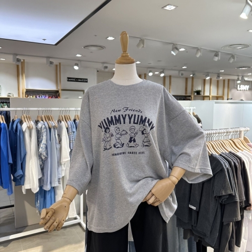 에잇컨셉 야미야미 7부 티셔츠 C25I4FTS071_이미지