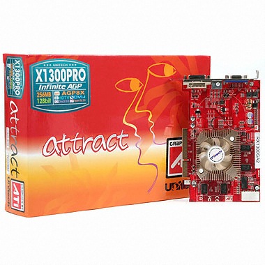 유니텍전자 라데온 X1300Pro Infinite AGP 256MB_이미지