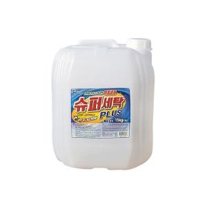 슈퍼세탁플러스 대용량 15kg 말통 액체세제 세탁세제