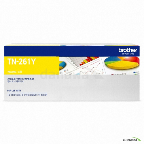 Brother 정품 TN-261Y 노랑