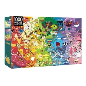 예림당 포켓몬스터 직소퍼즐 1000PCS 컬러풀 포켓몬_이미지