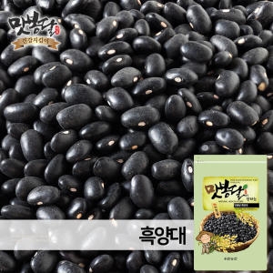 맛봉달 흑동부 흑강낭콩 검정강낭콩 흑양대 캐나다산 5kg_이미지