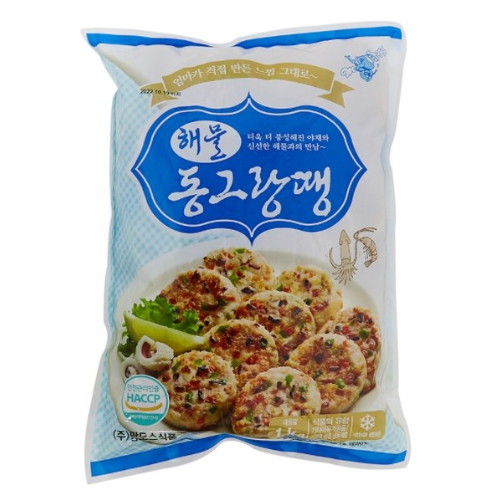맘모스식품 해물 동그랑땡 1kg (1개)_이미지