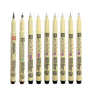 사쿠라 피그마 마이크론 MICRON-05 라이너 펜