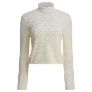 EnC Guest in Resid e Knitwear White W25811PMCRE