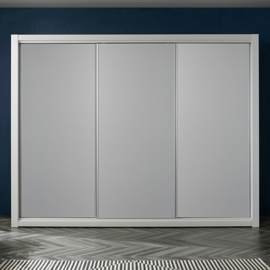 우아미가구 카이리 LPM 슬라이딩 3통 I형 옷장 2550_이미지