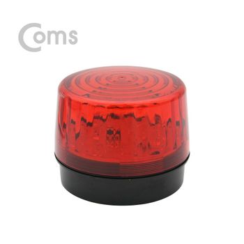 Coms P3V6U6J7 LED 비상 경광등 RED/12V/24LED/비상등_이미지