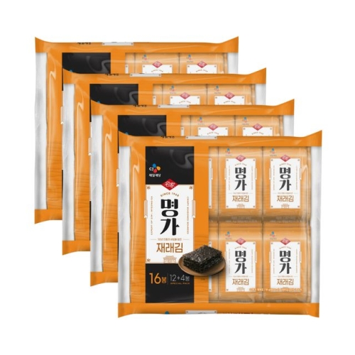 CJ제일제당 명가 재래김 4g (64개)_이미지