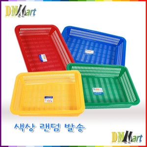 동해플라스틱 특사각소쿠리 2호  낮은사각바구니  낮은 사각리_이미지