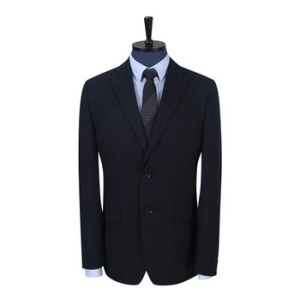 지이크 핀와플 홉색 싱글 수트 자켓 네이비 PJJAX2031 H