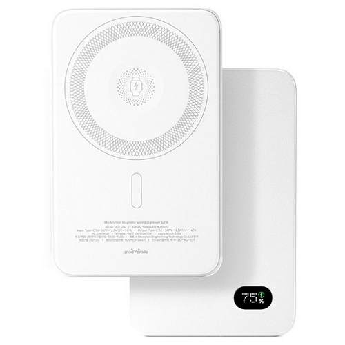 모두스마일 3in1 맥세이프 보조배터리 MD-S06 5000mAh