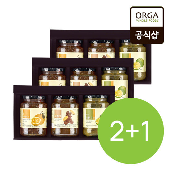 올가홀푸드 액상차 3종 혼합 선물세트 (3개)_이미지