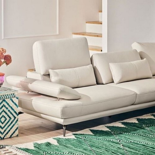 에싸 엘로이즈 코너형 리프트기능 론도 천연가죽 소파 4인용_이미지