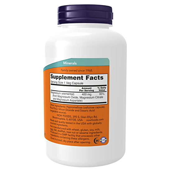 나우푸드 마그네슘 캡스 180캡슐 (해외) (1개)_이미지