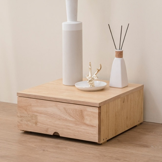 숨결 코코로니 미니서랍장 1단 원목 협탁 400_이미지