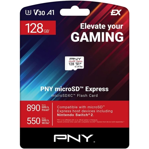 PNY microSD Express U3 V30 A1 해외구매 (128GB)_이미지
