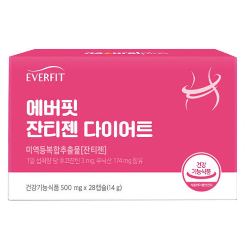 내츄럴플러스 에버핏 잔티젠 다이어트 28캡슐