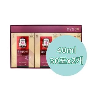 정관장 홍삼진건 40ml 30포 (2개)_이미지
