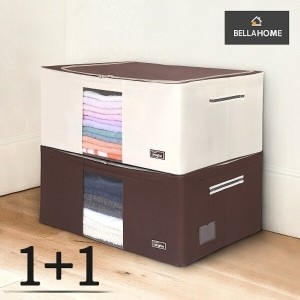 벨라홈 대용량 와이어 이불정리함 105L + 압축팩 (2개)_이미지