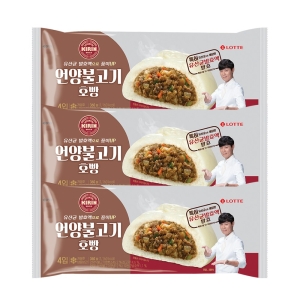 롯데제과  기린 불고기호빵 4개입 360g [3개] 상품이미지