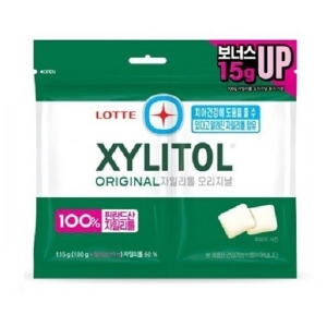 롯데제과 자일리톨 오리지날 트윈리필 115g (24개)_이미지