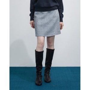 르샵 뒷밴딩미니스커트-LC41SK930