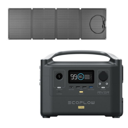 에코플로우 리버 프로 파워뱅크 (+ 110W 태양광 패널 1개)_이미지