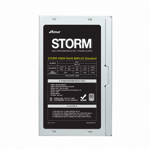 AONE STORM 400W 80PLUS���Ĵٵ� ��ũ