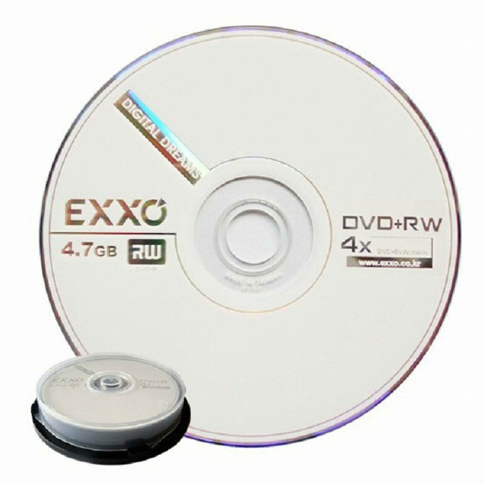 DVD+RW 4.7GB 4x 케익