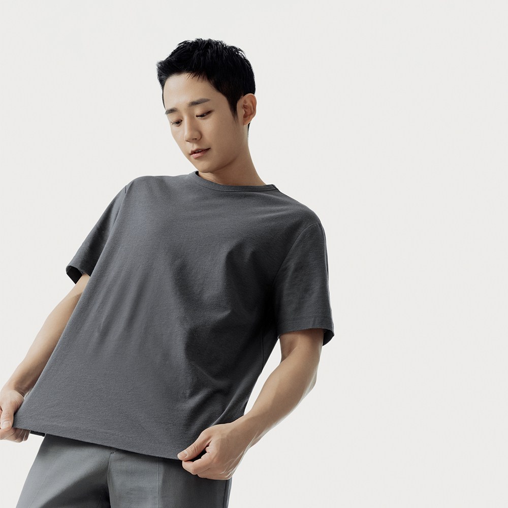 마인드브릿지 모달혼방 조직변형 티셔츠 MVTS3126