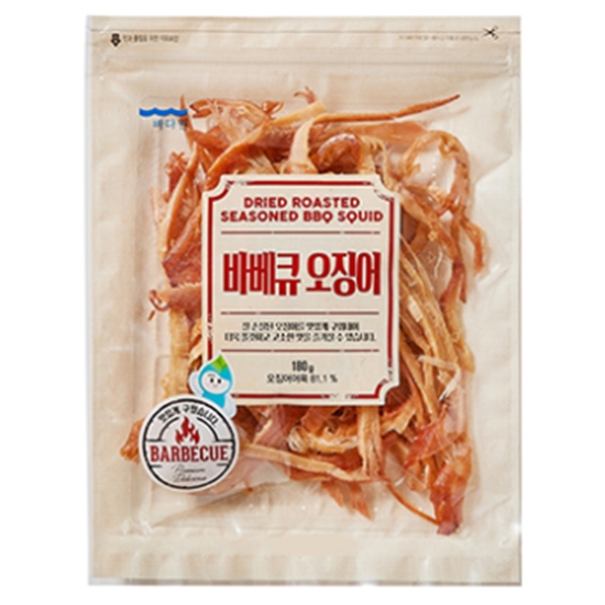 바다원 바베큐 오징어 180g (1개)_이미지