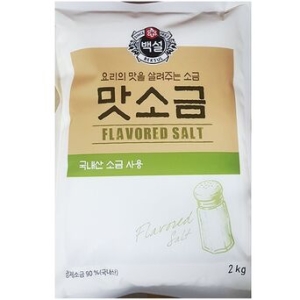 백설 맛소금 2kg (6개)_이미지
