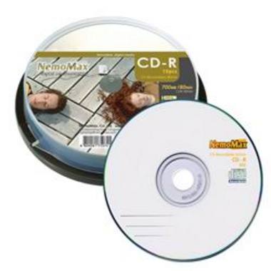 NemoMax CD-R 700MB 52x 케익 (10장)_이미지